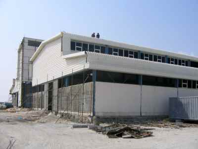 Construction of Jam pars plastic factory in Asaluyeh city