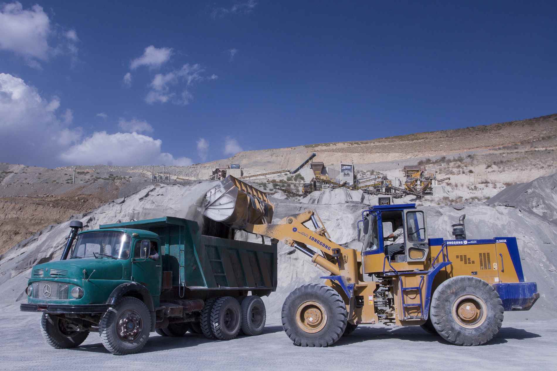 Asb Cheran Quarry  (East of Tehran - Damavand)