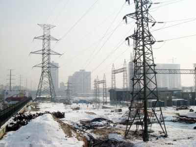 Construction of GIS electrical post in Tehran city