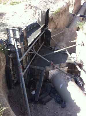 Construction of water conveying network to first and third zones of Ardebil city