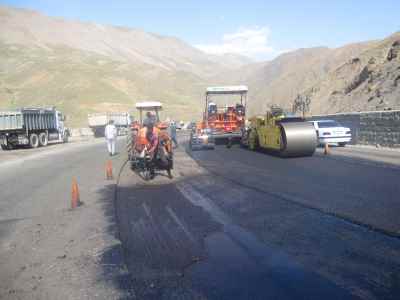 Patching & asphalt covering of  Haraz (First phase of Imamzadeh Hashem - Poloor)