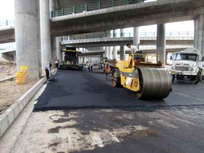 Improving & asphalt covering the routes of Tehran province Area of shielding