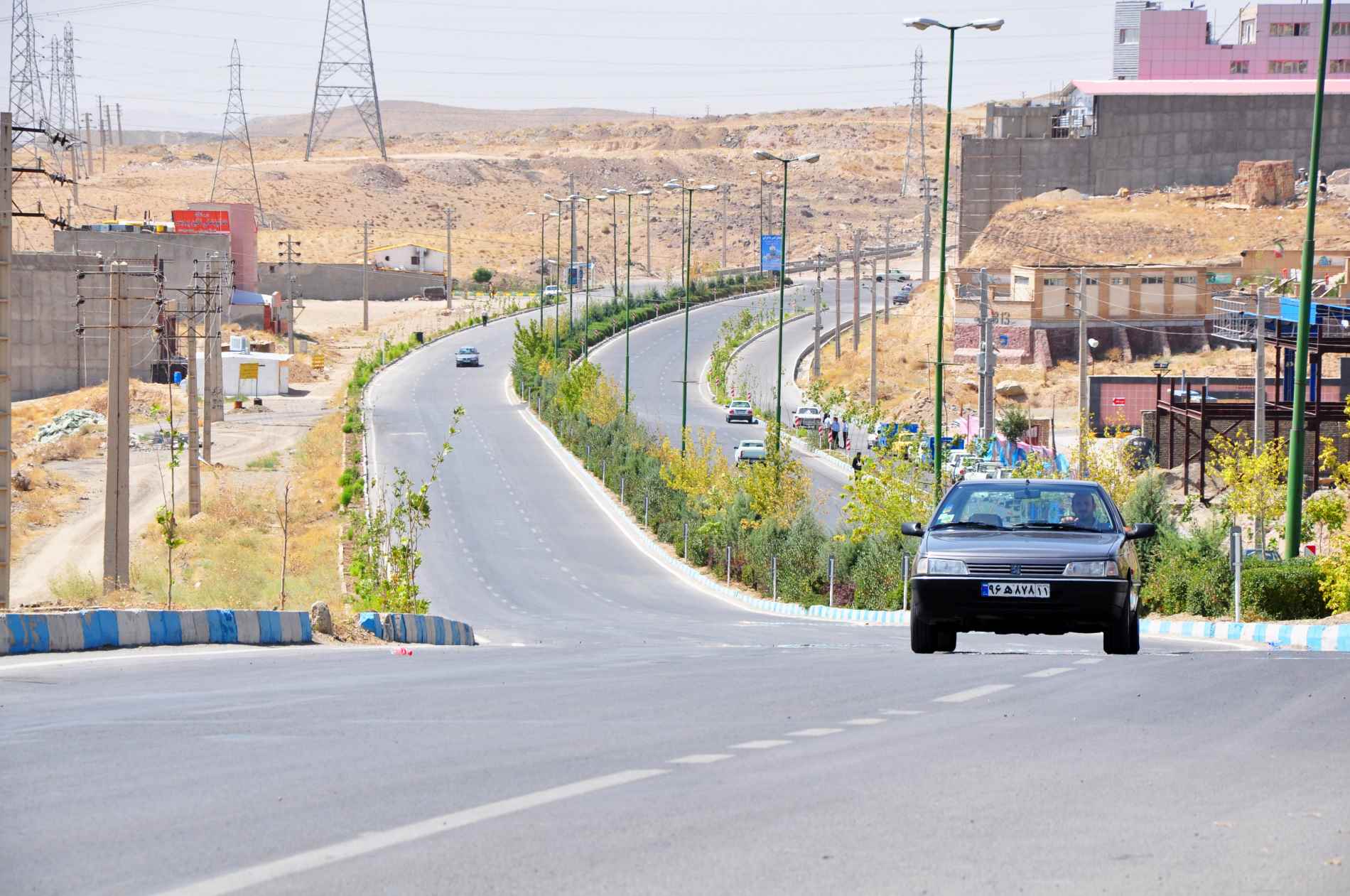 Soil operation implementation of a part of the phases 1,2,3, pivots of Pardis new city 