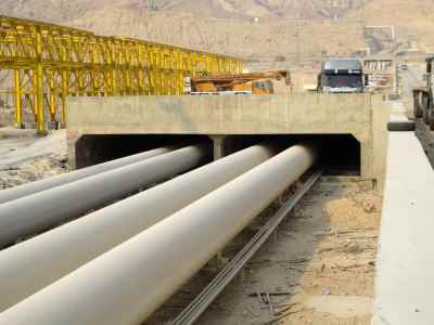 Construction of culverts and slippers in Asaluyeh city