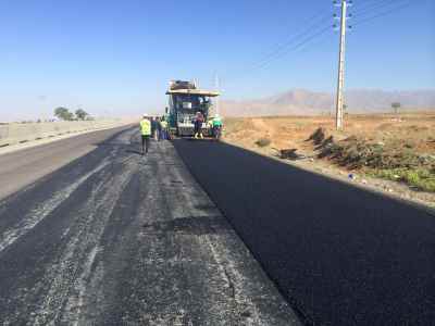 Hot thin Layer Polymer modified asphalt in Firouzkooh – Damavand road