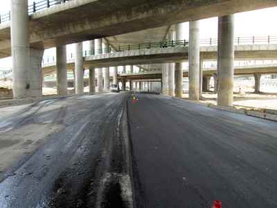Improving & asphalt covering the routes of Tehran province Area of shielding