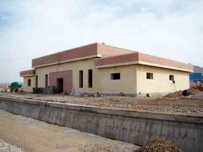 Railway construction, turn table and signaling of Sangan railway station