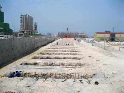 Construction of culverts and slippers in Asaluyeh city