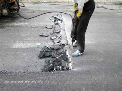 Improving & asphalt covering the routes of Tehran province Area of shielding