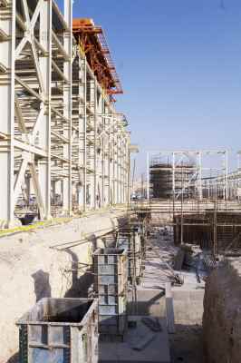 Civil construction of sweetening unit of Boushehr petrochemical in Asaluyeh city