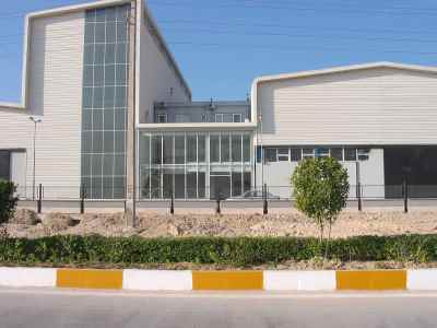 Construction of Jam pars plastic factory in Asaluyeh city