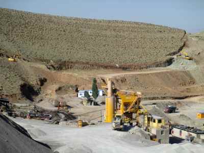 Construction of West ring road around Damavand city