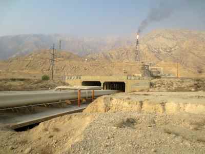 Construction of culverts and slippers in Asaluyeh city