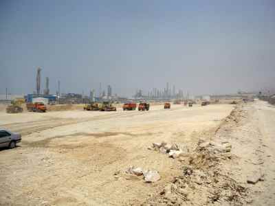 Construction of culverts and slippers in Asaluyeh city