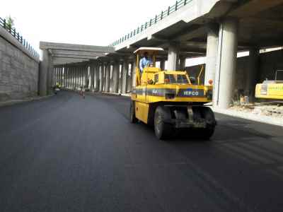Improving & asphalt covering the routes of Tehran province Area of shielding
