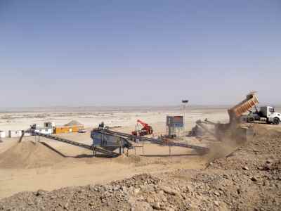 Earthworks and road construction of Makran Petrochemical complex in Chabahar city