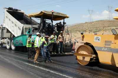 Hot thin Layer Polymer modified asphalt in Firouzkooh – Damavand road