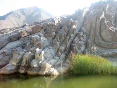 Construction of water conveying network from Shi Kalak reservoir dam