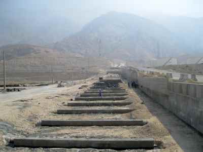 Construction of culverts and slippers in Asaluyeh city