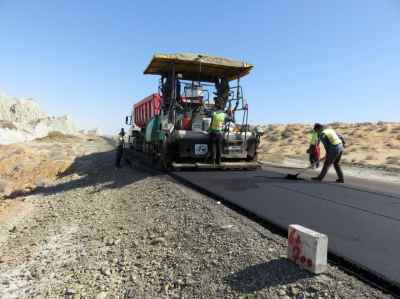 Chabahar – Guatr road warm asphalt cover between +15 Kilometers up to +35000