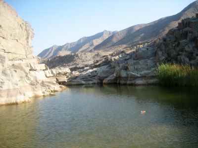 Construction of water conveying network from Shi Kalak reservoir dam