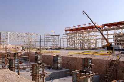 Civil construction of sweetening unit of Boushehr petrochemical in Asaluyeh city