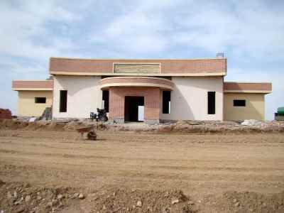 Railway construction, turn table and signaling of Sangan railway station