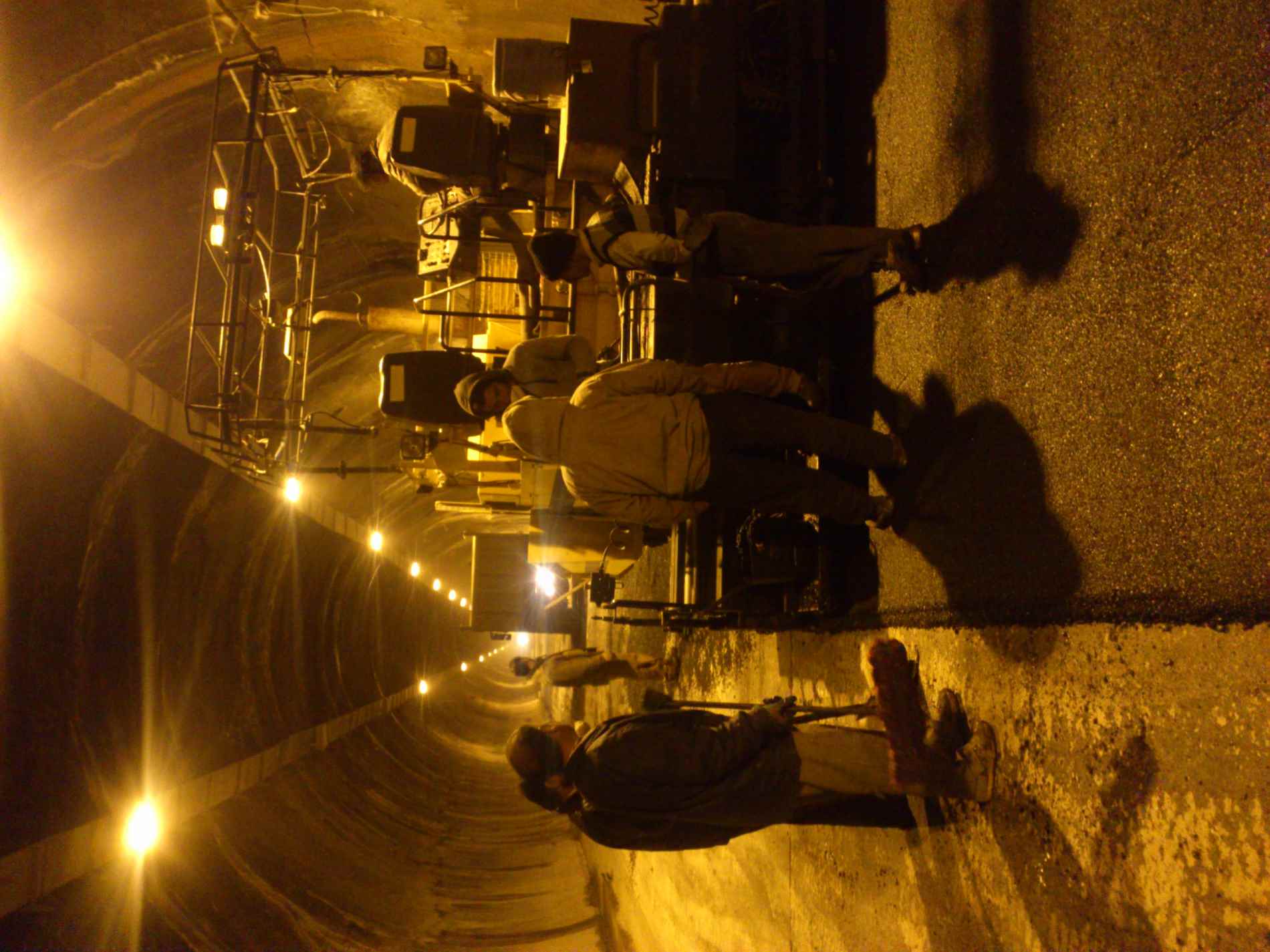 Construction of intersection of Mosha – Haraz
