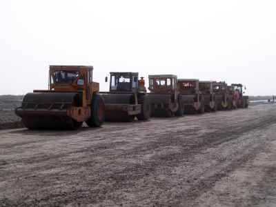 Earthworks and road construction of Makran Petrochemical complex in Chabahar city