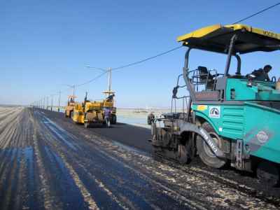 Earthworks and road construction of Makran Petrochemical complex in Chabahar city