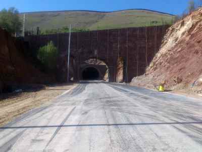 Construction of intersection of Mosha – Haraz