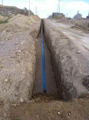 Construction of water conveying network to first and third zones of Ardebil city