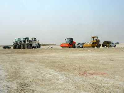 Earthworks & soil stabilization of second phase of Asaluyeh petrochemical complex