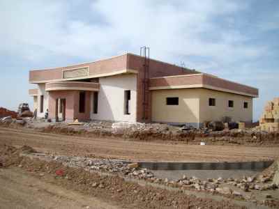 Railway construction, turn table and signaling of Sangan railway station