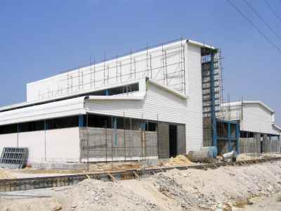 Construction of Jam pars plastic factory in Asaluyeh city