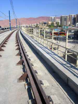 نصب تجهیزات سیگنالینگ خط یک قطار شهری تبریز 