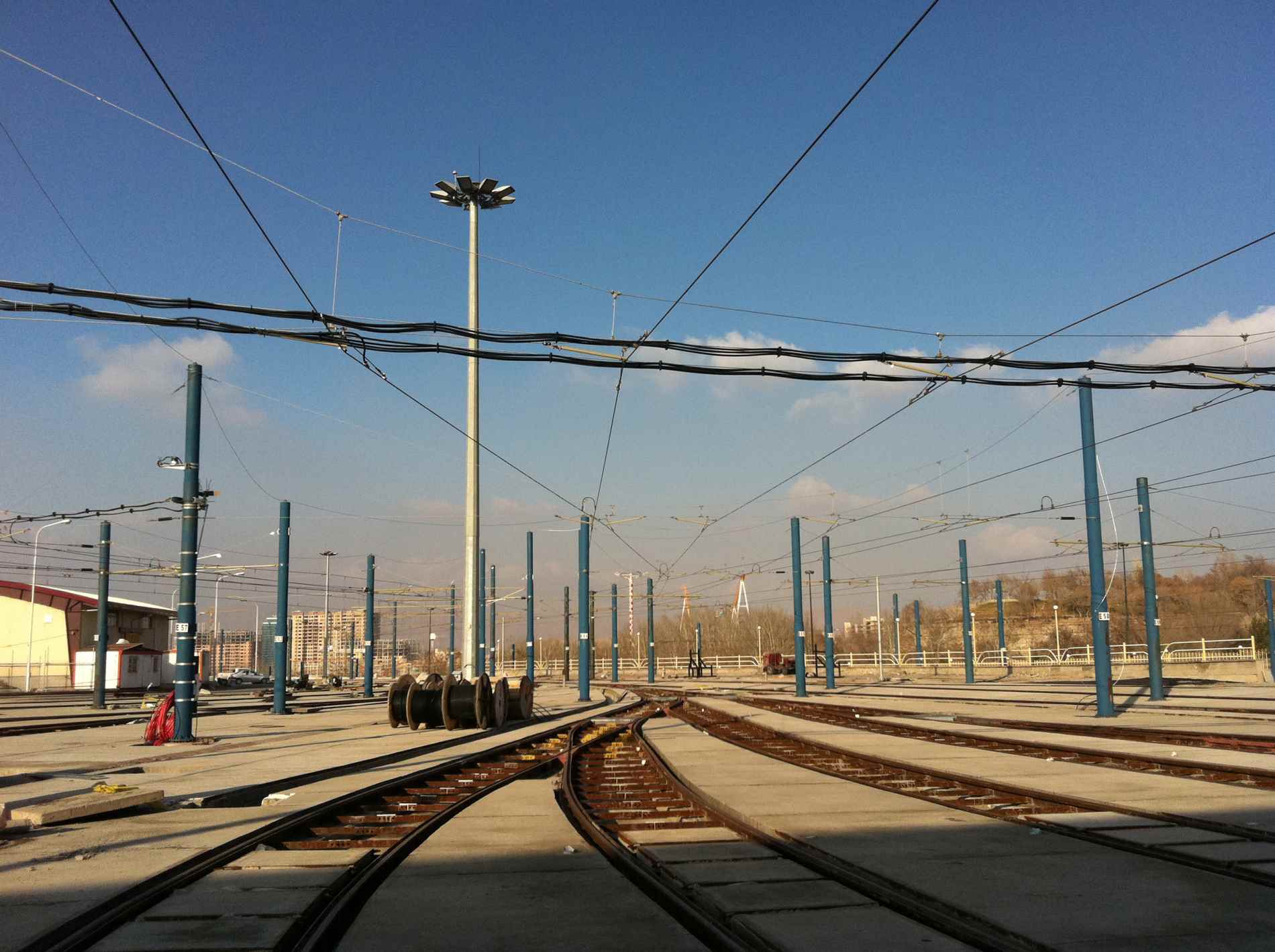 Installation of signaling instruments in first phase of Tabriz urban railway