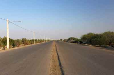 Earthworks and road construction of Makran Petrochemical complex in Chabahar city