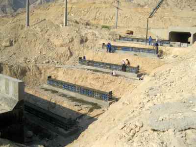 Construction of culverts and slippers in Asaluyeh city