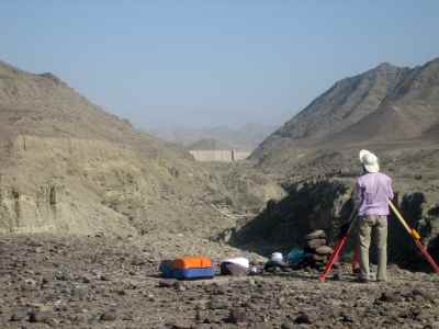 Construction of water conveying network from Shi Kalak reservoir dam