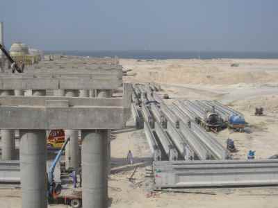 Civil operations and construction of concrete structures of Morvarid and Kavian petrochemical complexes in Asaluyeh city